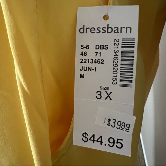 db Sunday‎ Dressbarn Lightweight Yellow Pants - Picture 5 of 8